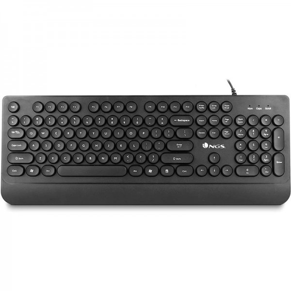 TECLADO NGS DOT USB BLACK
