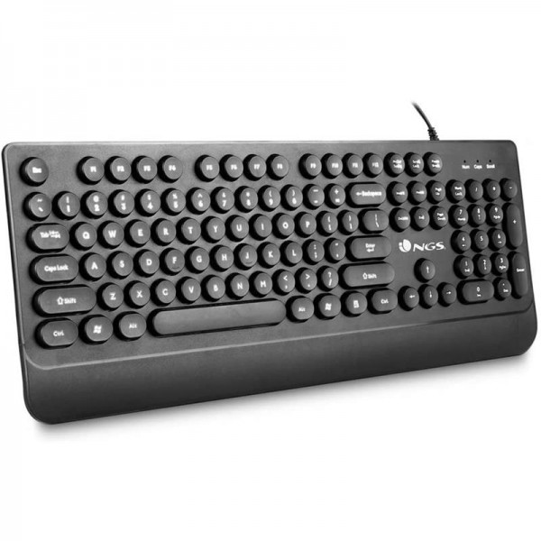 TECLADO NGS DOT USB BLACK