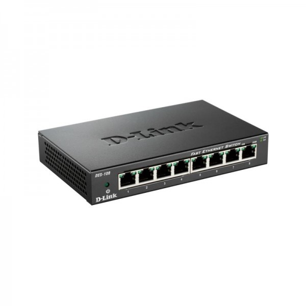 SWITCH D-LINK ETHERNET 8 PORTS