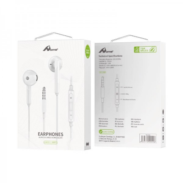 AURICULARES + MICROFONO...