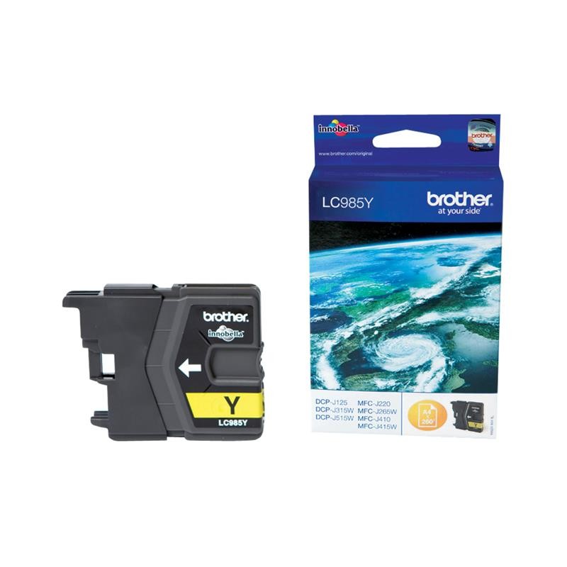 TINTA BROTHER LC985Y YELLOW
