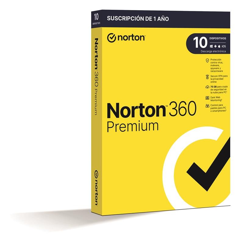 NORTON 360 PREMIUM 75GB ES...
